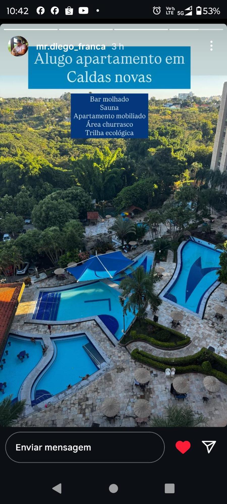 Apartamento Ecologic Park Thermas Caldas Novas